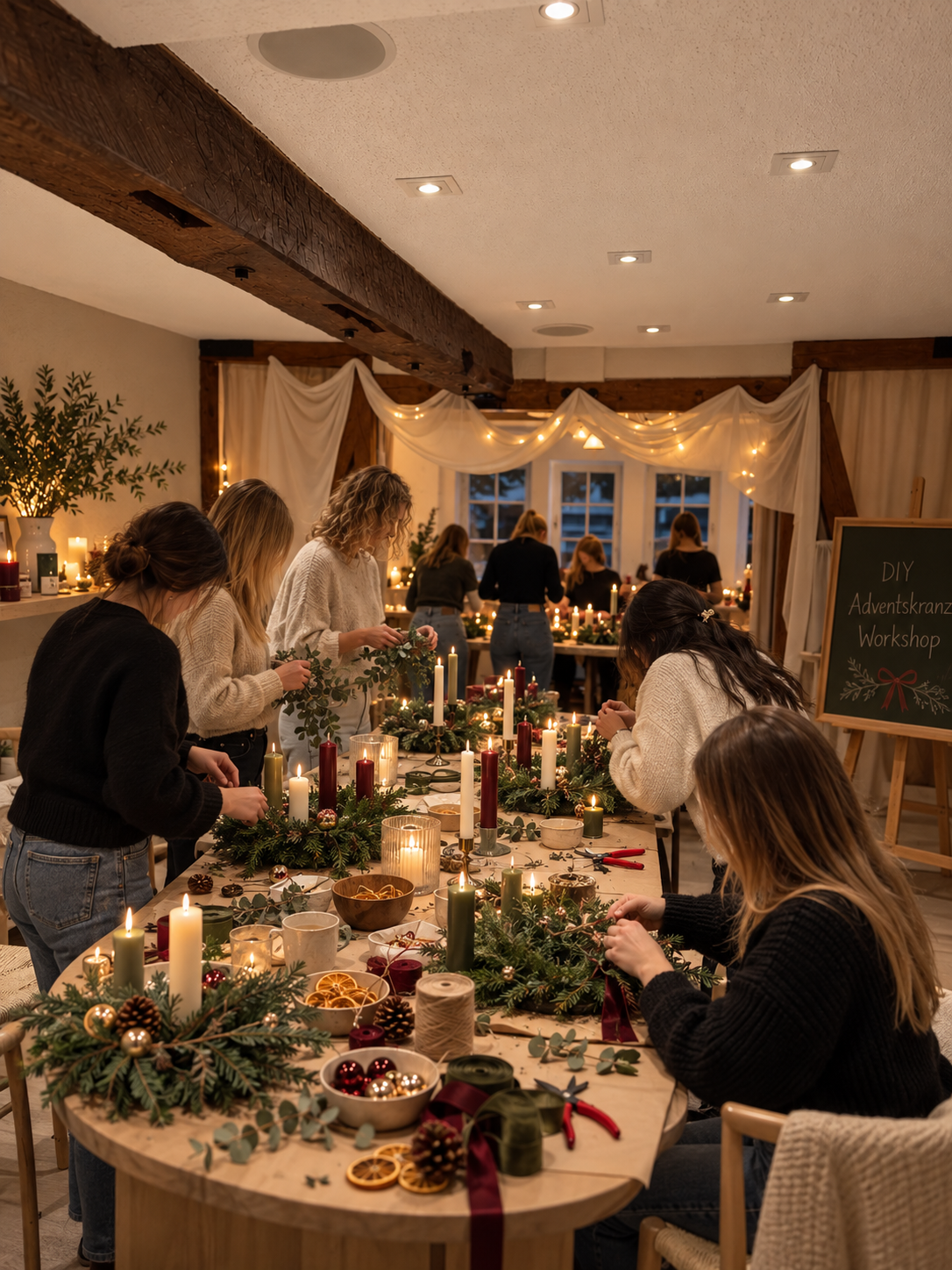 Adventskranz Workshop
